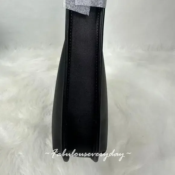 COACH Curve Zip Bag Shoulder Bag In Glovetanned Leather/Gold/Black CAF11 NWT - Picture 3 of 9